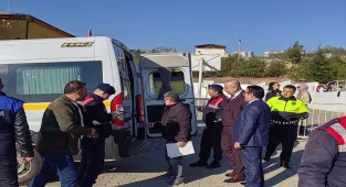 Bahşılı’da okul servisleri denetlendi