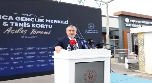Bakan Bak, Malatya'da Yakınca Gençlik Merkezi ve Tenis Kortu açılışında konuştu: