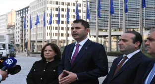 Bakan Kurum'dan Brüksel'de AB-Türkiye arası işbirliği vurgusu