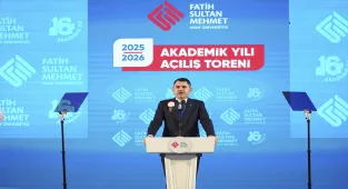 Bakan Kurum, FSMVÜ 2025-2026 Akademik Yılı Açılış Töreni'nde konuştu: