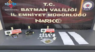 Batman'da uyuşturucu operasyonunda 2 şüpheli tutuklandı