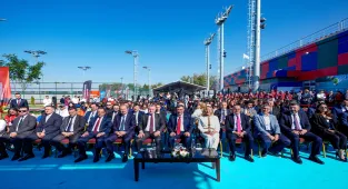 Cumhurbaşkanı Yardımcısı Yılmaz, Cumhurbaşkanlığı Kupası Tenis Turnuvasının açılışında konuştu: