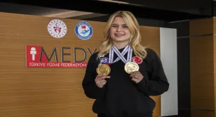 Dünya Şampiyonu Defne Kurt'un Gazze hassasiyeti