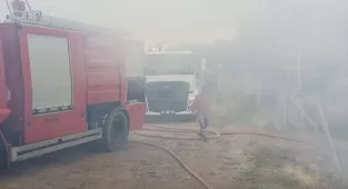 Güdül’de hobi bahçesinde yangın 