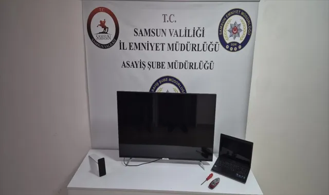 GÜNCELLEME - Samsun'da balkondan girdiği evlerden hırsızlık yapan zanlı tutuklandı