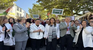 İzmir ve çevre illerde Gazze için Sessiz Çığlık etkinliği yapıldı