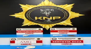 Kahramanmaraş'ta uyuşturucu operasyonunda yakalanan 2 şüpheli tutuklandı