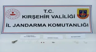 Kırşehir'de uyuşturucu operasyonlarında 3 şüpheli yakalandı