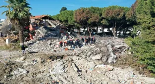 Manisa'da 6,6 büyüklüğünde deprem senaryosuyla tatbikat yapıldı