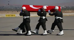 Şehit Piyade Er Eyüp Güner için Gaziantep'te tören düzenlendi