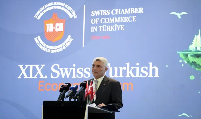 Ticaret Bakanı Ömer Bolat, Türkiye-İsviçre Ekonomi Forumu'nda konuştu: