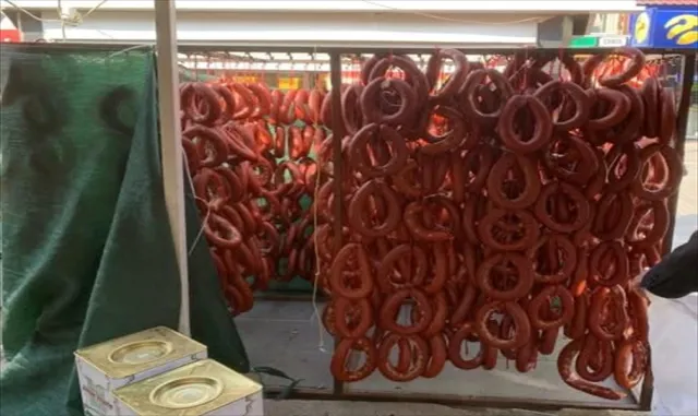 Ağrı'da güvenli olmayan 415 kilogram sucuğa el konuldu