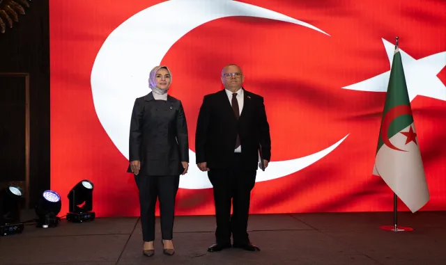 Aile ve Sosyal Hizmetler Bakanı Göktaş Cezayir Milli Günü resepsiyonunda konuştu: