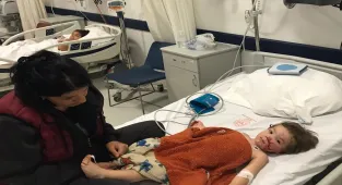 Başkentte pitbull cinsi köpeğin saldırısına uğrayan 2 çocuk yaralandı