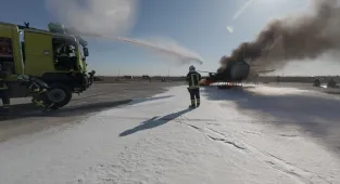 Çukurova Uluslararası Havalimanı'nda acil durum tatbikatı yapıldı