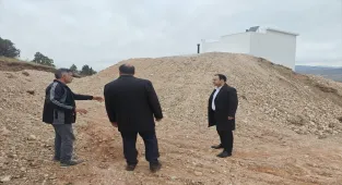 Gölova Kaymakamı Kahveci, altyapı çalışmalarını inceledi