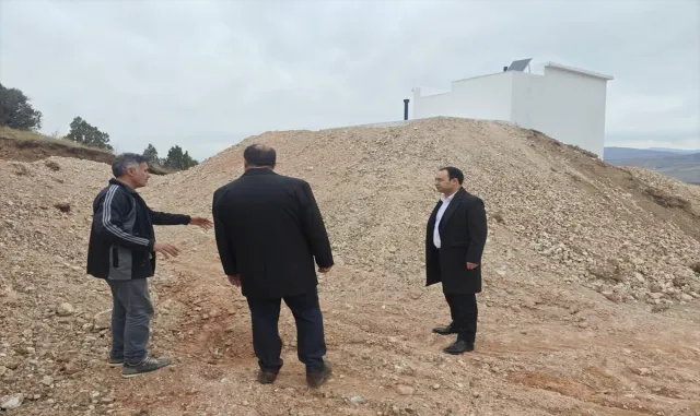 Gölova Kaymakamı Kahveci, altyapı çalışmalarını inceledi