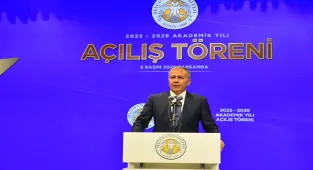 İçişleri Bakanı Yerlikaya Selçuk Üniversitesi Akademik Yılı Açılışı Töreni'nde konuştu: