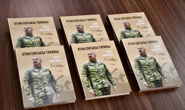 İkinci Karabağ Savaşı'nı anlatan kitap Kazakistan'da yayımlandı