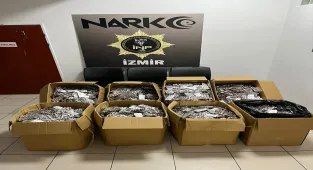İzmir'de 168 bin 448 uyuşturucu hap ele geçirildi