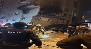 Kağıthane'de apartman dairesinde çıkan yangında 1 kişi yaralandı