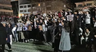 Kırklareli'nde Rümeysa Sanpur'un öldürülmesi protesto edildi