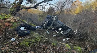 Kırklareli'nde SUV tipi aracın devrilmesi sonucu 8 düzensiz göçmen yaralandı