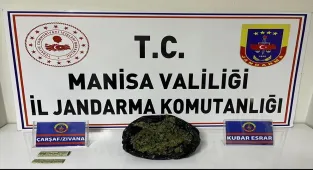 Manisa'da uyuşturucu madde ticareti yapan şüpheli yakalandı