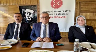 MHP Kırşehir İl Teşkilatı, basın mensuplarıyla buluştu