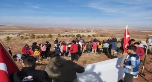 Sarıoğlan'da Şehit Hava Pilot Binbaşı Nihat İlgen adına hatıra ormanı oluşturuldu
