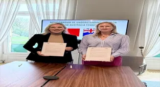 Türkiye ile Avustralya tenis federasyonları arasında iş birliği protokolü imzalandı