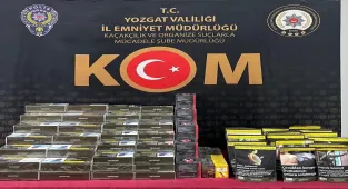 Yozgat'ta 30 bin makaron ele geçirildi