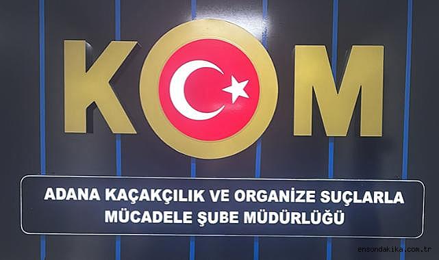 Adana'da 11 milyon 650 bin makaron ele geçirildi