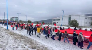 Ardahan Üniversitesi Karlar Altında Yazılan Destan: Sarıkamış Şehitleri programı düzenledi
