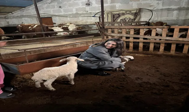 Bahşılı Kaymakamı Bozkır'dan kadın çiftçiye ziyaret