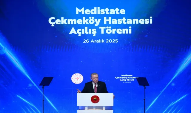 Cumhurbaşkanı Erdoğan, Medistate Çekmeköy Hastanesi Açılış Töreni'nde konuştu: (1)