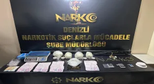 Denizli'de uyuşturucu operasyonunda yakalanan 22 kişi tutuklandı
