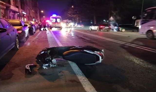 Eskişehir'de otomobille çarpışan motosikletin sürücüsü öldü