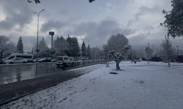 GÜNCELLEME - Gaziantep'te kar etkili oldu 