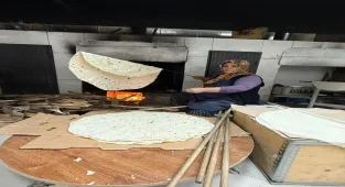 İncesu Yufka Tesisi'nde bu yıl 150 bin yufka yapıldı