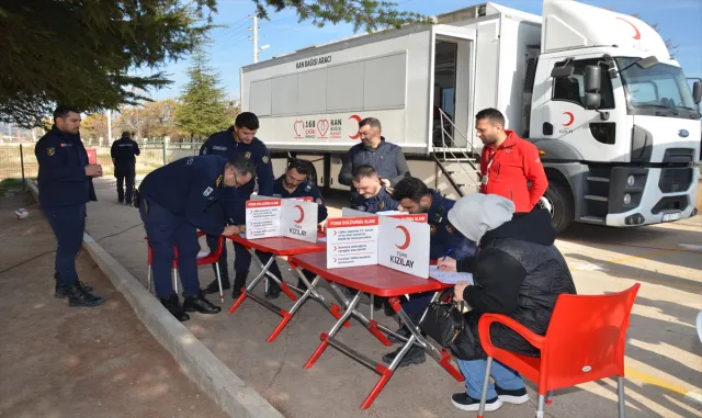 Kahramankazan'da kan bağışı kampanyası gerçekleştirildi