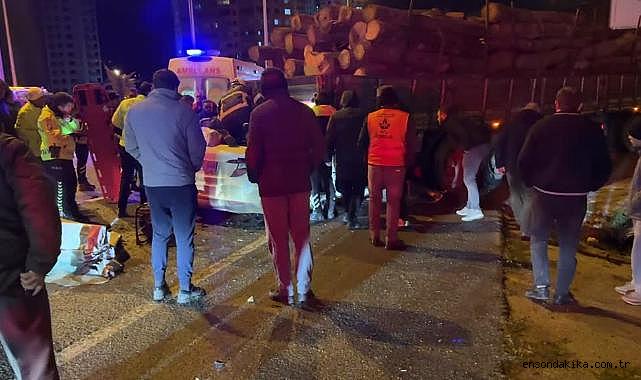 Kastamonu'da feci kaza: 1 kişi öldü, 2 kişi yaralandı