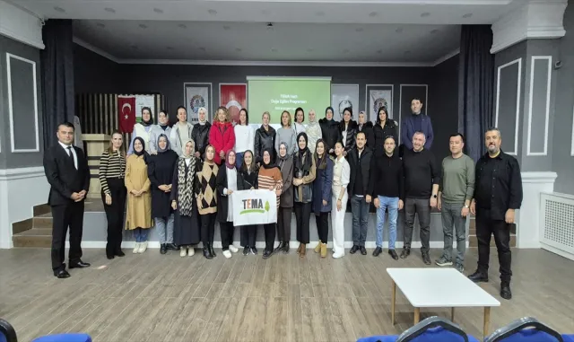 Kırıkkale'de TEMA Vakfı gönüllüsü öğretmenler doğa eğitimlerinde buluştu