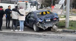 Kütahya'da zincirleme trafik kazasında 4 kişi yaralandı