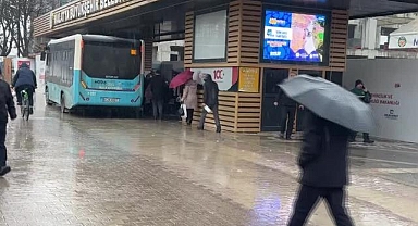 Malatya'da karla karışık yağmur etkili oldu