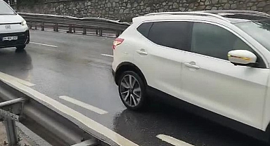 Maltepe'de yola devrilen beton pompası nedeniyle ulaşımda aksamalar yaşandı