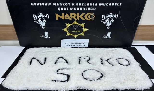 Nevşehir'de aracının stepnesinde uyuşturucu bulunan şüpheli tutuklandı