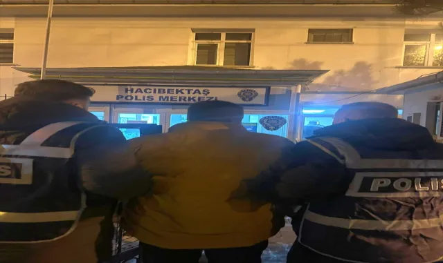 Nevşehir'de yakalanan hırsızlık şüphelisi tutuklandı