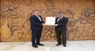 NEVÜ'ye Beslenme Dostu ve Fiziksel Aktiviteyi Destekleyen İş yeri Belgesi verildi