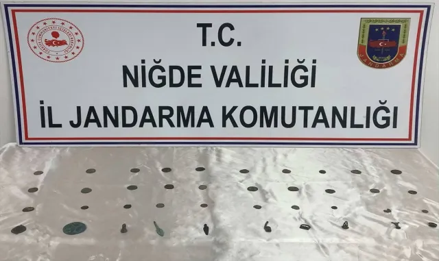Niğde'de tarihi eser kaçakçılığı operasyonunda 1 zanlı yakalandı